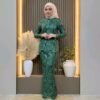Chantika Mini Kurung Emerald Green