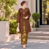 Cendana Kurung Chocolate Pistachio