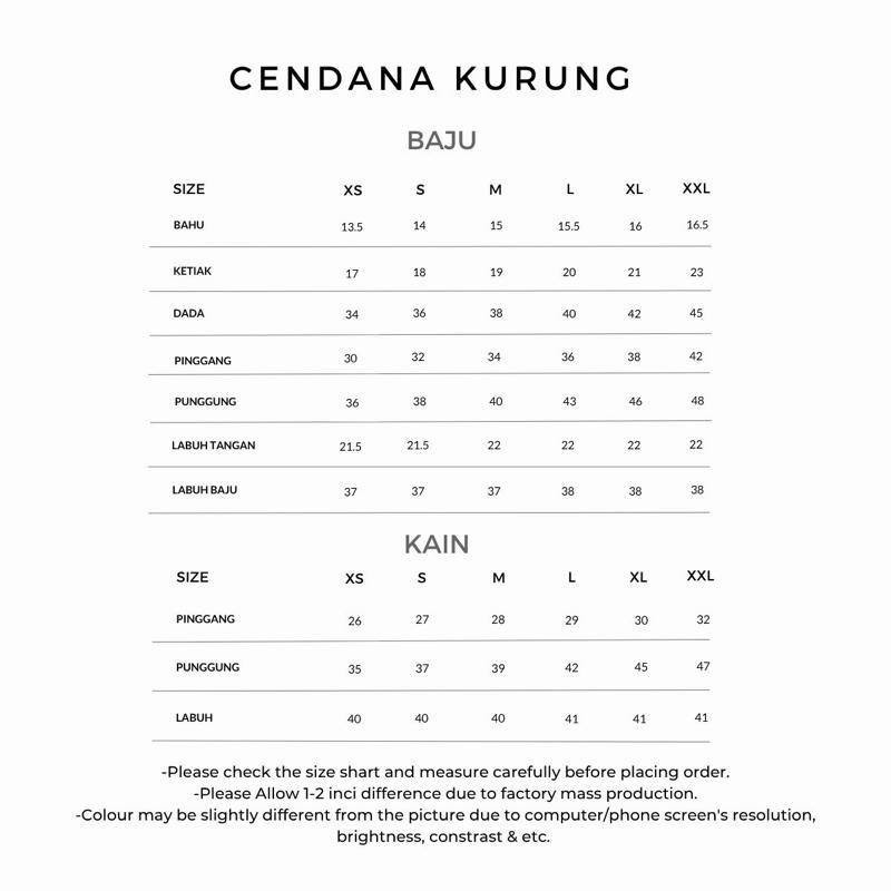 Cendana Kurung Anorie